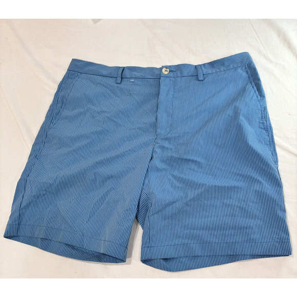 Southern Tide Tech Shorts Men's Size 38 Blue 9" Inseam - Picture 1 of 5